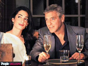 Happy in Love: George Clooney and Amal Alamuddin