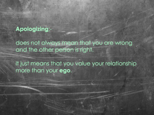 Emotional Benefits of Apologizing
