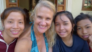 Mary With Her Friends in Burma